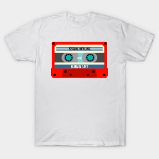 Marvin Gaye Classic Cassette Tape T-Shirt